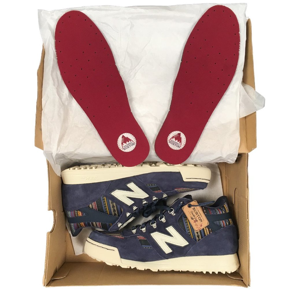 NEW Vintage New Balance x Burton Snowboards HRL710 Sneakers! 9.5 Limited Edition